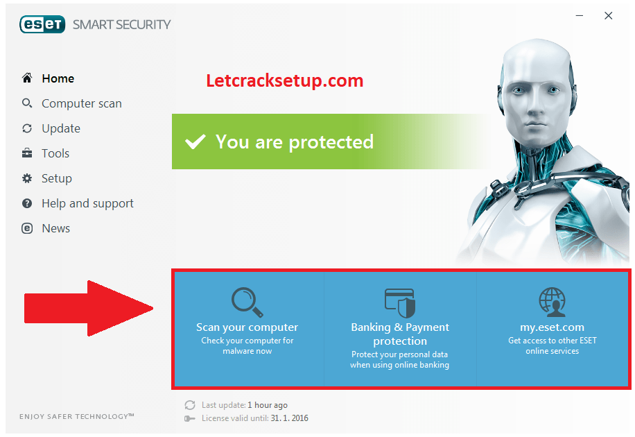 ESET Smart Security Scanner